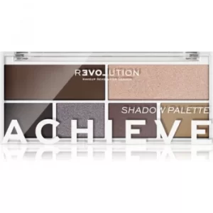 image of Revolution Relove Colour Play Eyeshadow Palette Shade Achieve 5,2 g