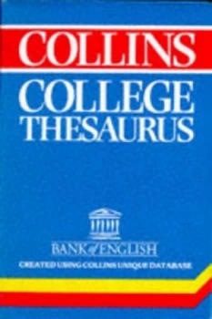 Image of Collins College Thesaurus Book