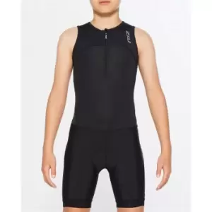 image of 2XU Active Youth Trisuit - Black