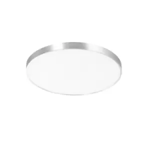 Image of Sierra Round Integrated LED Panel, Silver, 4000K, 4500lm
