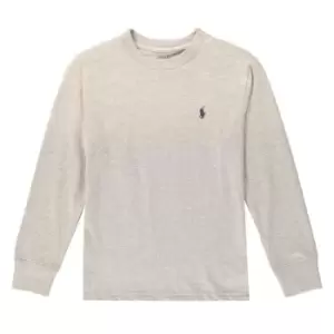 image of Polo Ralph Lauren Boys Long Sleeve T Shirt - Grey