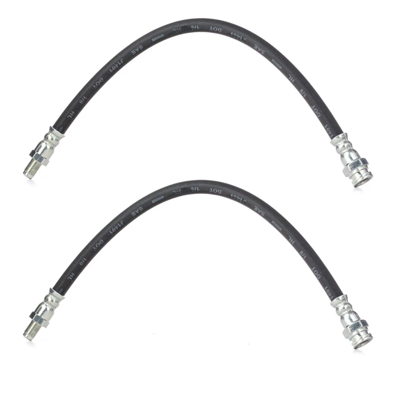 Image of RIDEX 83B0987 Brake Hose Front Axle Brake Hose (83)