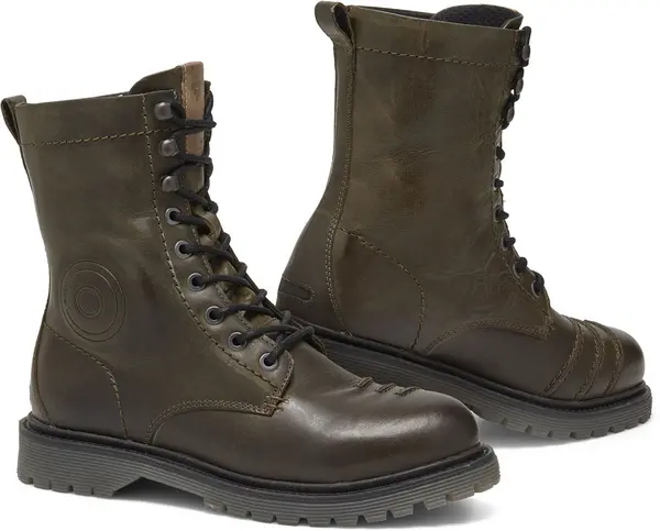 Image of REV'IT! Portland Lady Olive Green Black Motorcycle Shoes Size 42