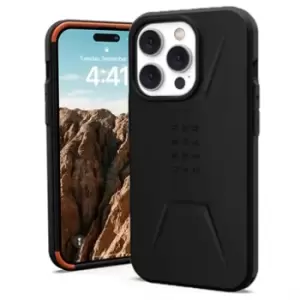 image of UAG Civilian MagSafe iPhone 14 Pro Hybrid Case - Black