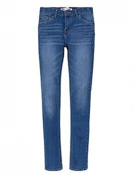 image of Levis Boys Skinny Taper Jean - Mid Wash, Size Age: 8 Years