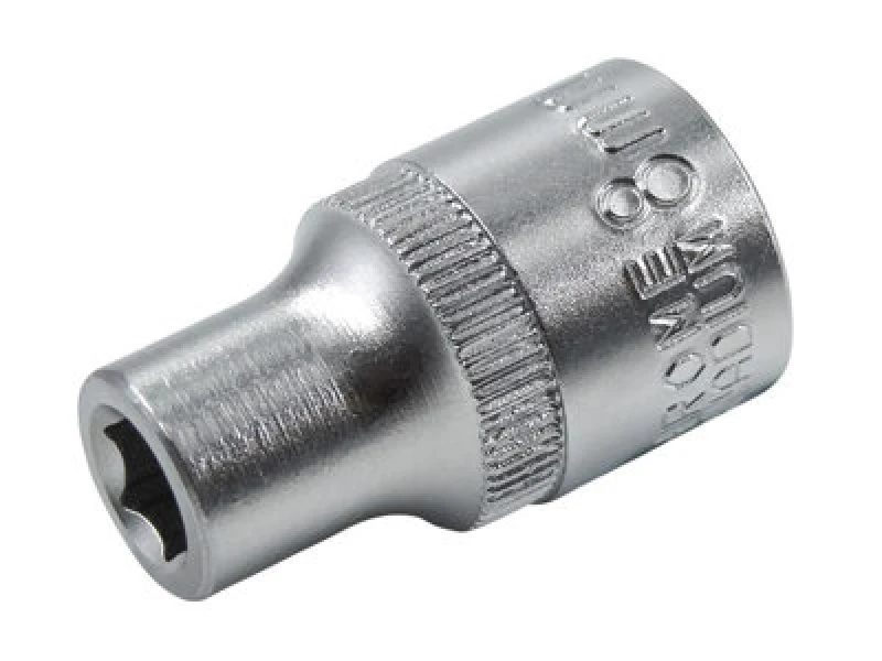 Image of Faithfull Hex Socket 1/2In Drive 8mm Faisoc128Q