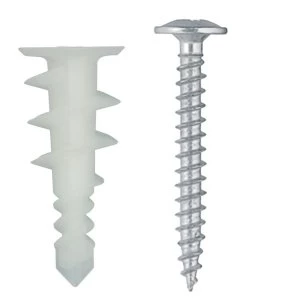 Image of Rawlplug Nylon Self-Drill Plasterboard Fixings - Pack of 12