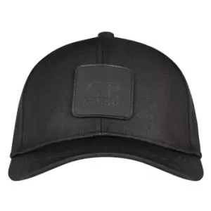 Image of CP COMPANY Rb Baseball Cap - Black