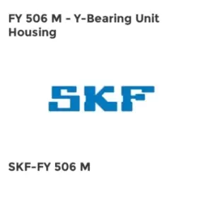Image of FY 506 M - Y-Bearing Unit Housing