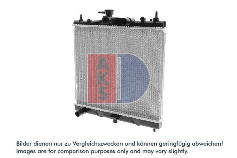 Image of AKS DASIS 070078N Engine radiator Brazed cooling fins Radiator,engine cooling (470)