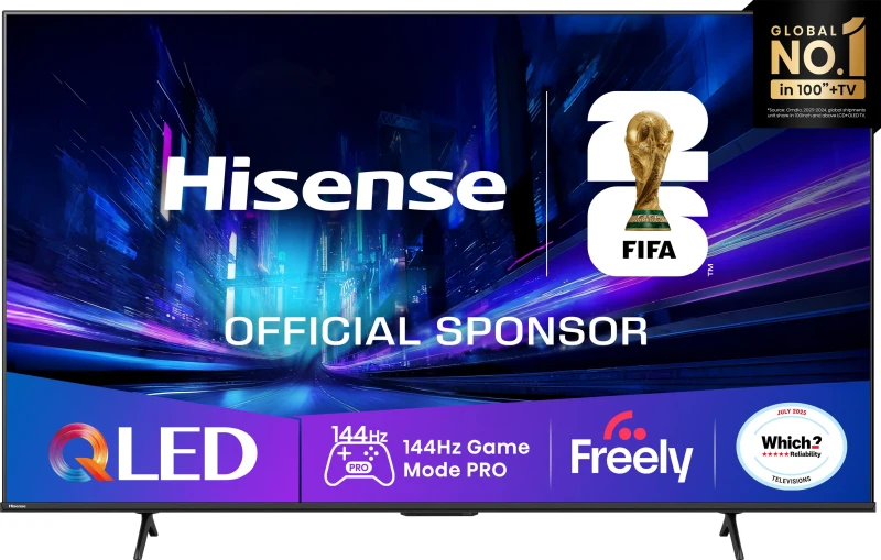 Image of Hisense 65" 65E78QTUK PRO Smart 4K Ultra HD HDR Mini LED TV