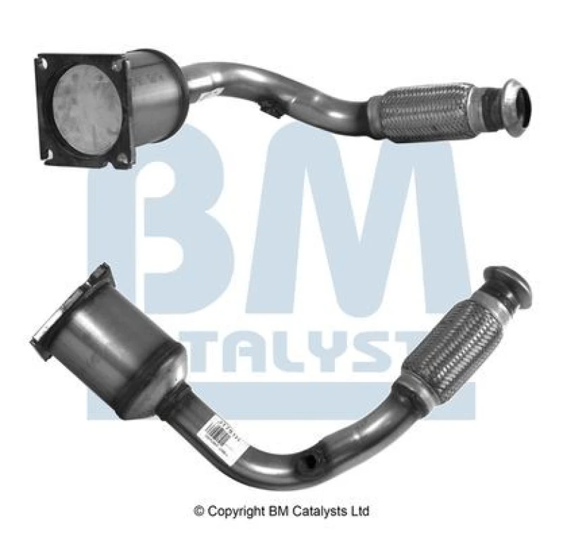 Image of BM CATALYSTS BM91781H Catalytic Converter Non-approved Ceramic Catalyst Converter (429)