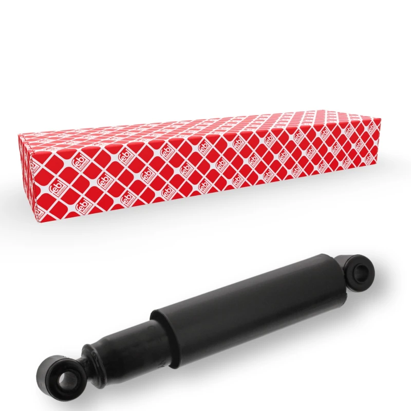 Image of FEBI BILSTEIN 20449 Shock absorber Rear Axle, Oil Pressure, Telescopic Shock Absorber, Bottom eye Shock Absorber (854)