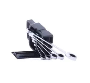 Image of YATO Ratchet Double Ring Spanner Set YT-5038