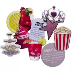 Image of Party Game Coasters, Hardboard & Paper