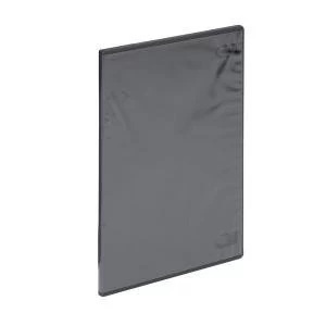 Image of Slimline Polypropylene DVD Case Black 1 x Pack of 5 Cases CCS55315