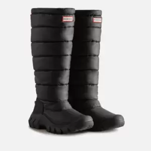 Image of Hunter Womens Intrepid Tall Snow Boots - Black - UK 8