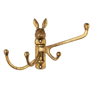 Image of Sass & Belle Gold Rabbit Multi Hook