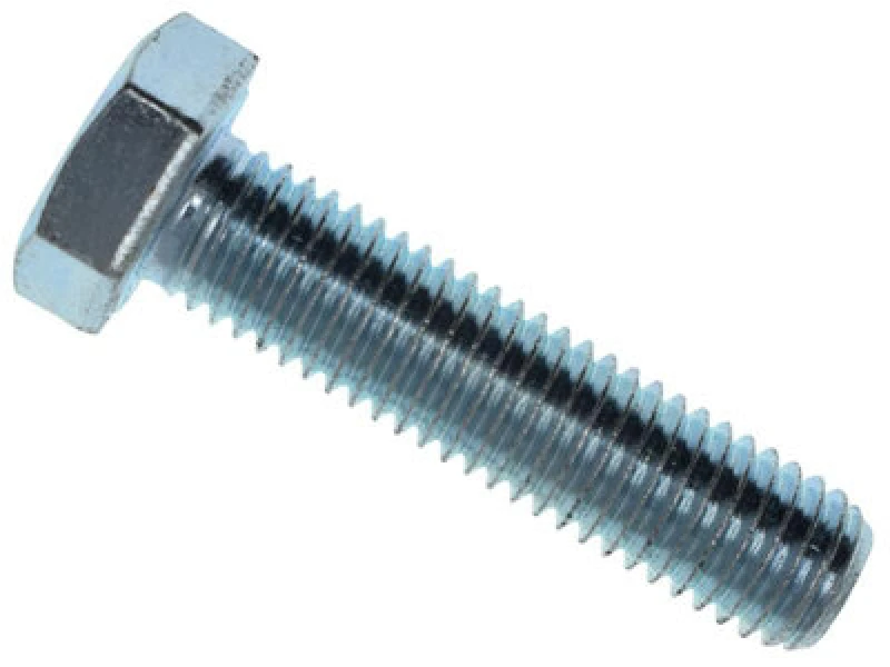 Image of Metalmate Memhts1250 High Tensile Set Screw Zp M12 X 50mm (Box 25) Memhts1250