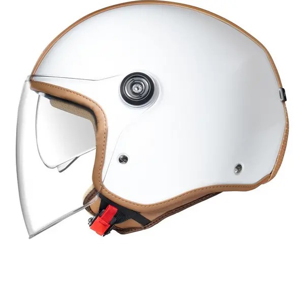 Image of Nexx Y.10 Midtown White Camel Jet Helmet Size L