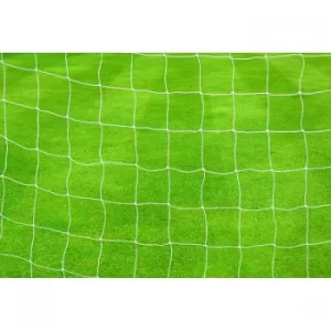 Image of Precision Football Goal Nets 2.5mm Knotted (Pair) 24' x 8' White