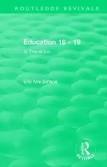 Image of Education 16 - 19 (1993) : In Transition