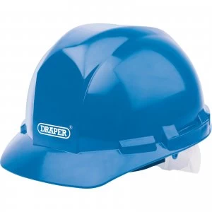Image of Draper Hard Hat Safety Helmet Blue