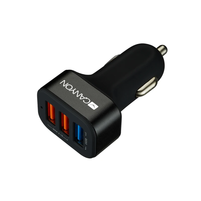 Image of Canyon CNE-CCA07B mobile device charger Universal Black Cigar lighter