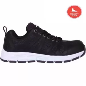 image of Dunlop Reno Womens Safety Shoes - Black