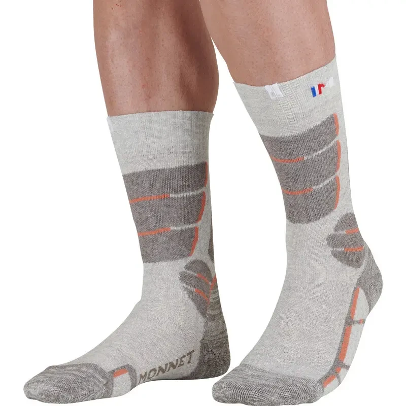 Image of Football Socks Monnet Lin Haute Gris Unisex 39/40