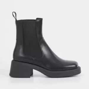 image of Vagabond Dorah Leather Heeled Chelsea Boots - UK 6