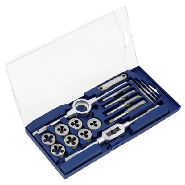 Image of Genuine SEALEY AK321 Tap & Die Set 17pc Metric