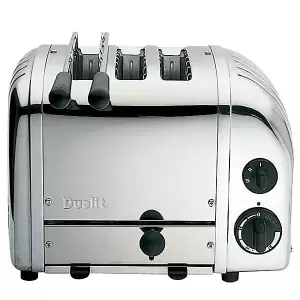 image of Dualit 31213 Classic Vario AWS Combi 3 Slice Toaster