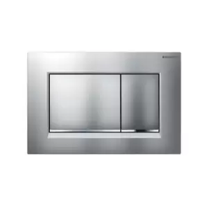 Image of Sigma30 Dual Flush Plate - Matt Chrome - Geberit