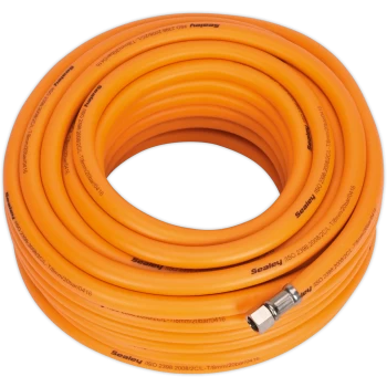 image of Sealey Hybrid Hi Vis Air Line Hose 8mm 20m