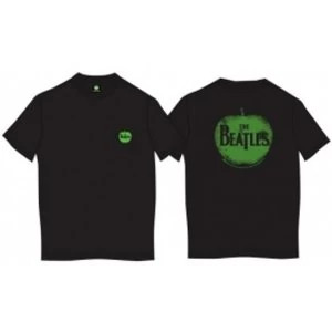 Image of The Beatles The Beatles in Apple Mens Blk T Shirt: X Large