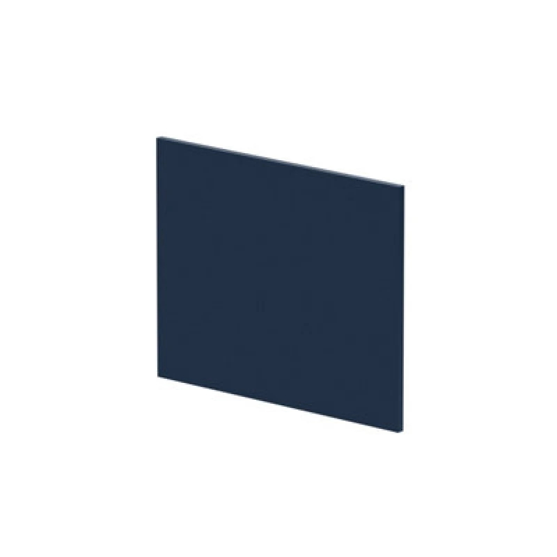 Image of Balterley Square MFC Reversible Shower Bath End Panel Matt Blue 700mm Blue unisex