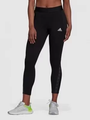 Image of adidas Motion 7/8 Leggings, Black, Size 2Xs, Women