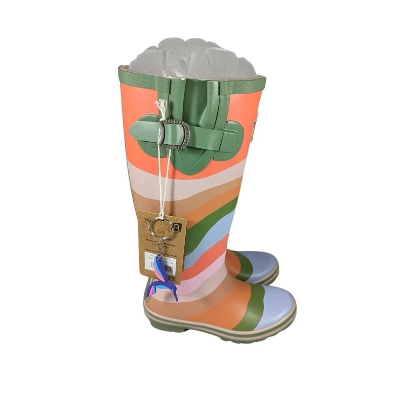 Image of Rouchette High rain boots Rouchette Feeling Vert Unisex 36 feeling-wellies-tall-green