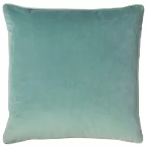 Image of Cohen Velvet Cushion Mist Blue