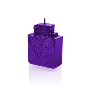 Image of Violet Metallic Lighter Candle