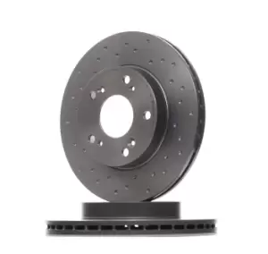 Image of BREMBO Brake disc HONDA,ACURA 09.5457.3X 45251S6M000,45251SNA000,45251SNA010 Brake rotor,Brake discs,Brake rotors 45251SNEA00,45251SZT000,45251SZT010