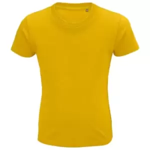 Image of SOLS Childrens/Kids Crusader Organic T-Shirt (10 Years) (Gold)