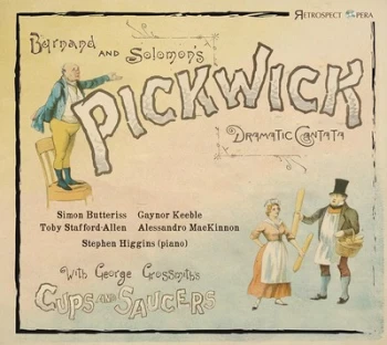 image of Burnand & Solomons Pickwick With George Grossmiths by Edward Solomon CD Album