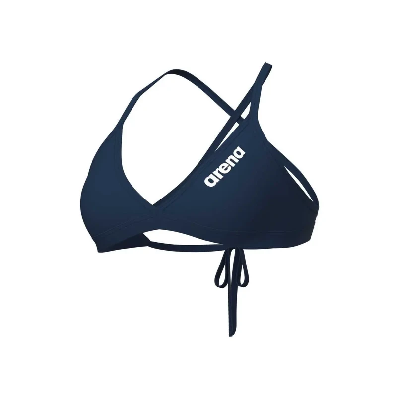 Image of Womens swimsuit top Arena Team Solid Bleu Female 38