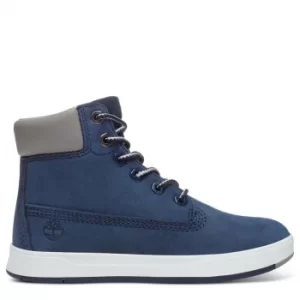 Image of Timberland Davis Square Side-zip Trainer For Toddler In Navy Navy Kids, Size 10