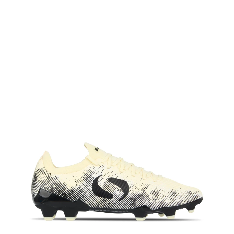 Image of Sondico Blaze Firm Ground Football Boots - Cream Cream 7