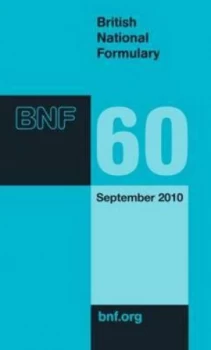 Image of Bnf 60 September 2010 by Joint Formulary Committee Book