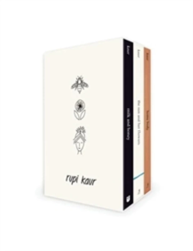 Image of Rupi Kaur Trilogy Boxed Set : milk and honey, the sun and her flowers, and home body Paperback / softback
