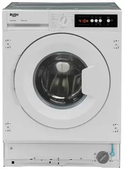 image of Bush WMSAEINT712W 7KG 1200RPM Integrated Washing Machine